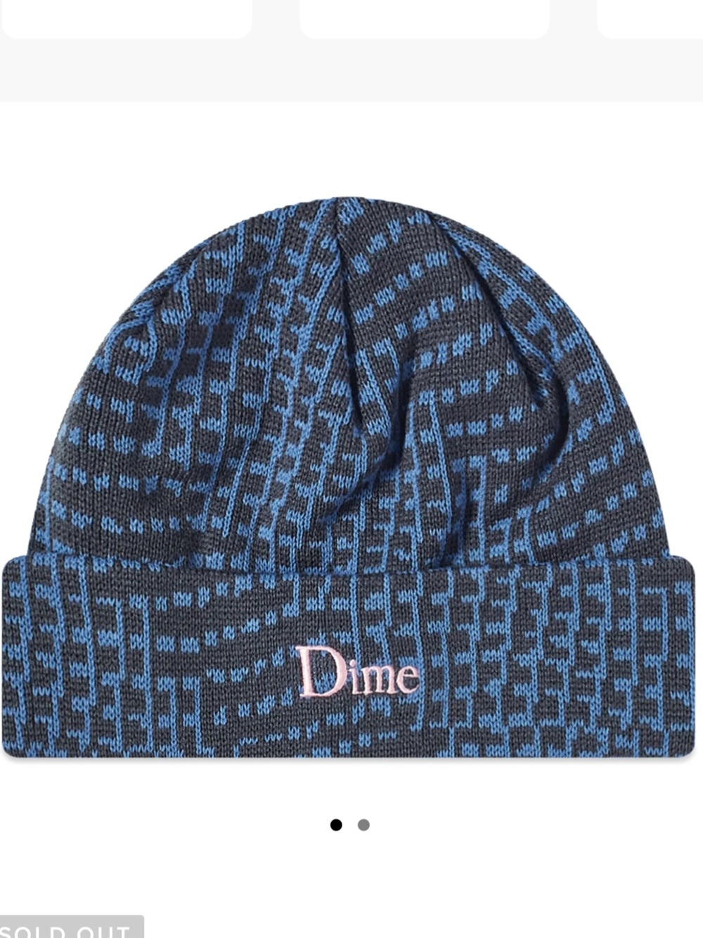 DIME CLASSIC LOGO WARP BEANIE
Serenity Blue